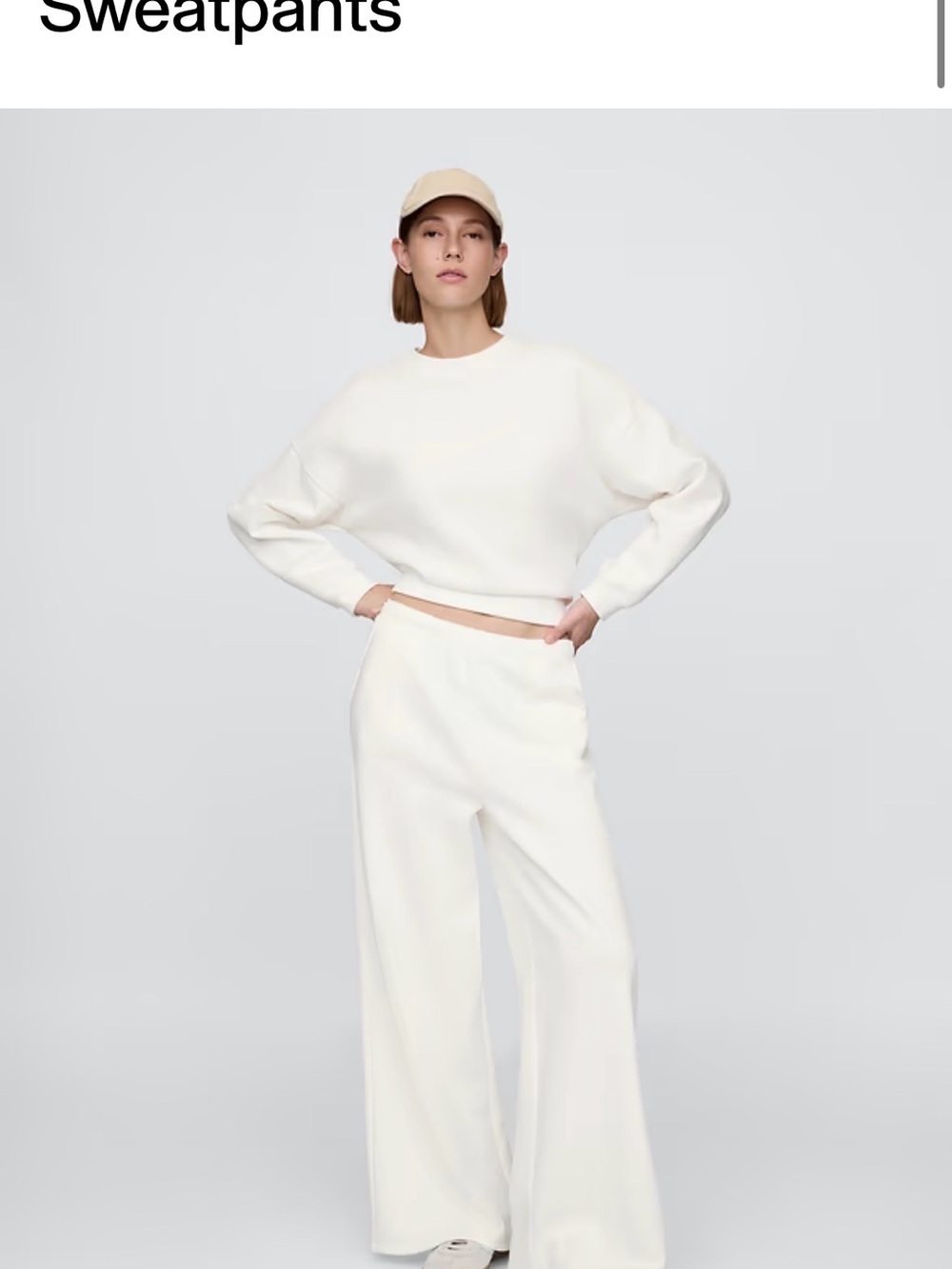 GAP Vintage Soft Wide-Leg Sweatpants